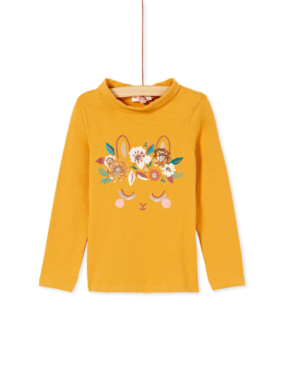 Yellow ROLL-NECK KAGOSOUP / 20W901L1SPL107